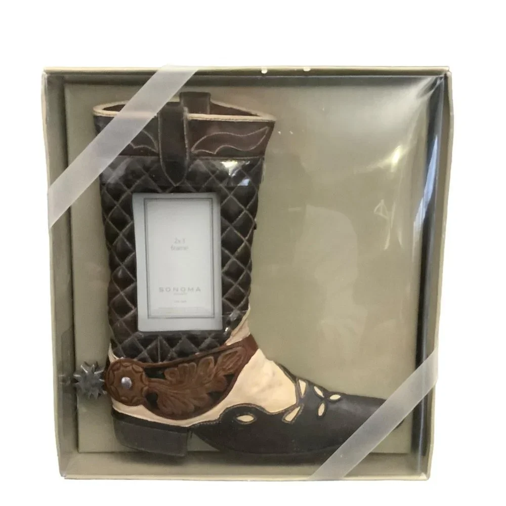 Western Cowboy Boot Frame 2